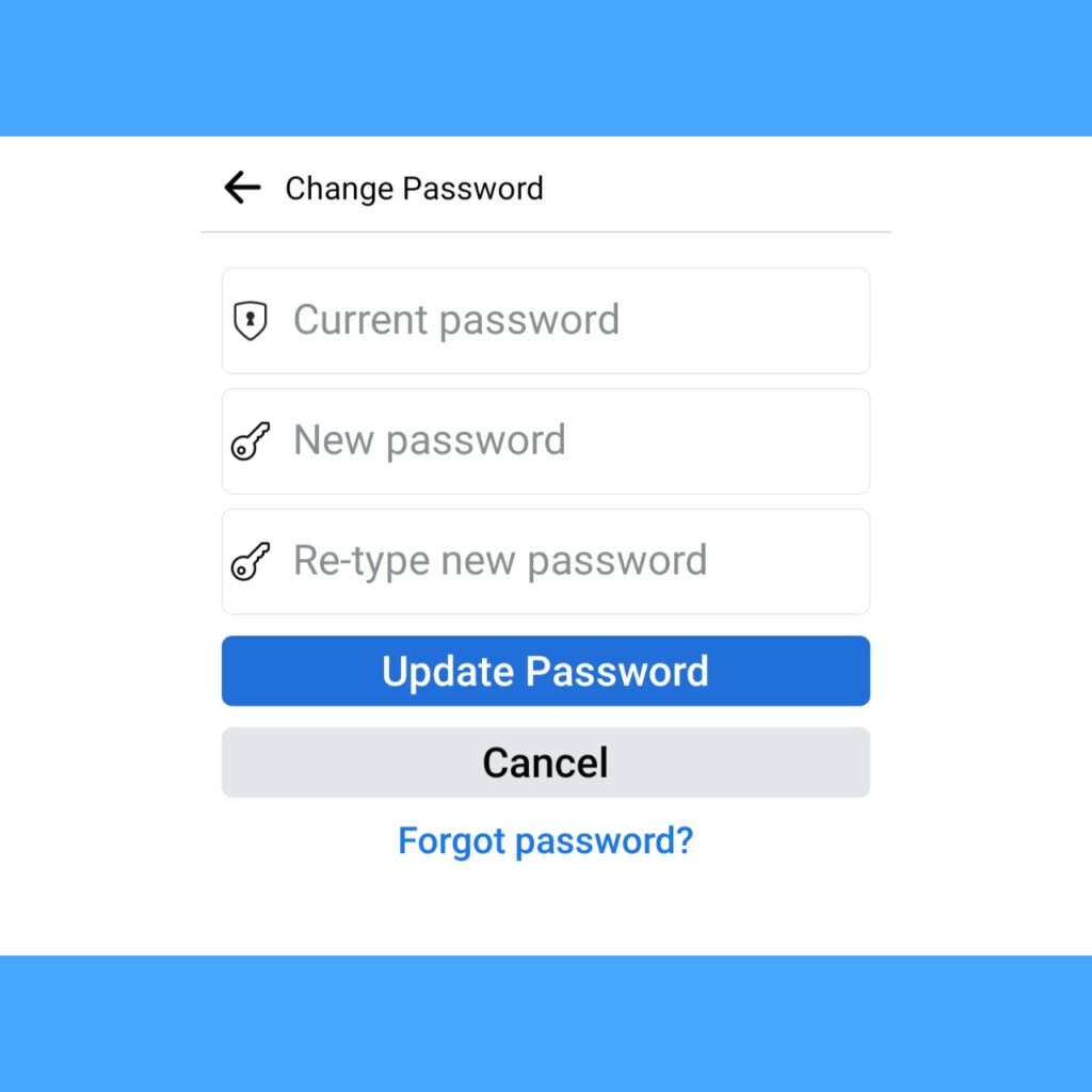 Facebook ka Password kaise change kare?